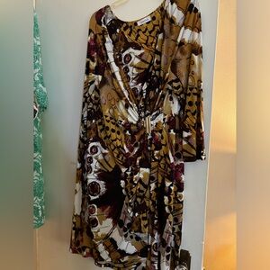 Calvin Klein Sz XL wrap dress, EUC from nonsmoking home